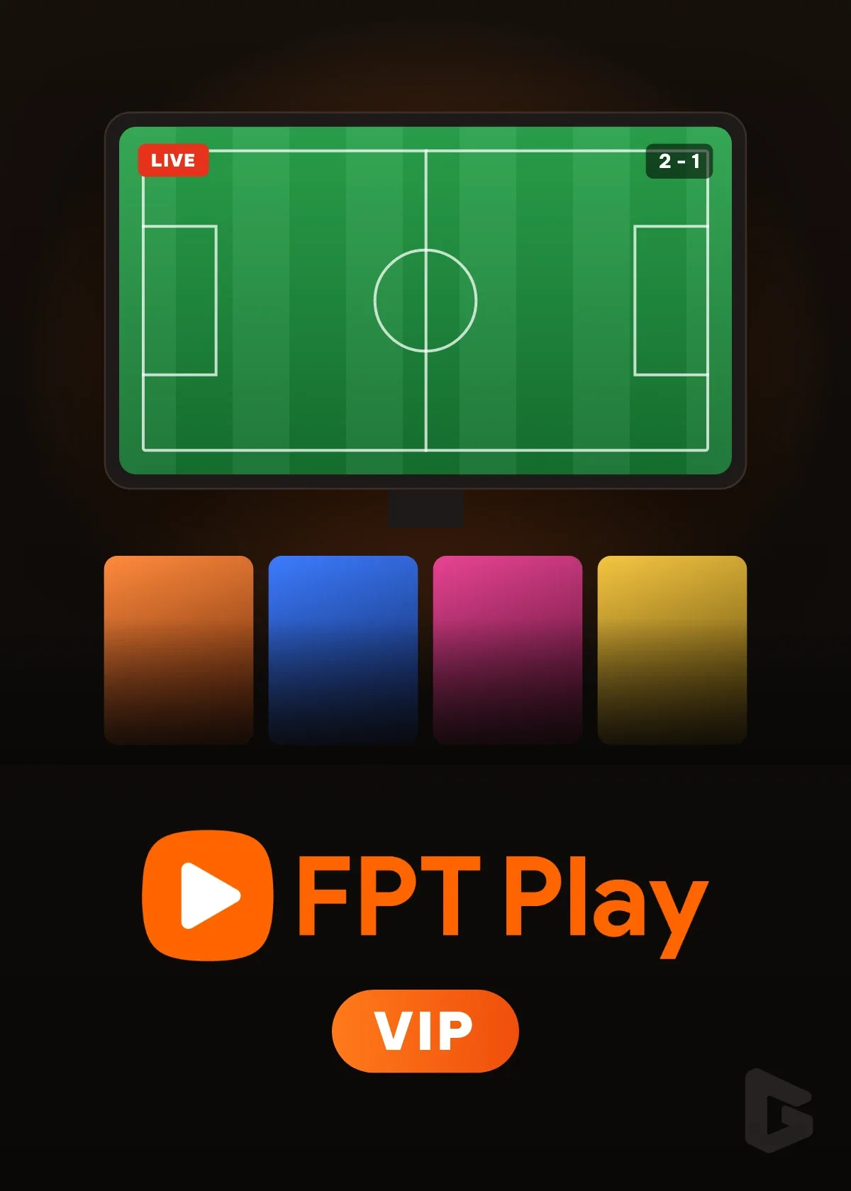 FPT Play VIP — Nâng cấp chính chủ 12 tháng
