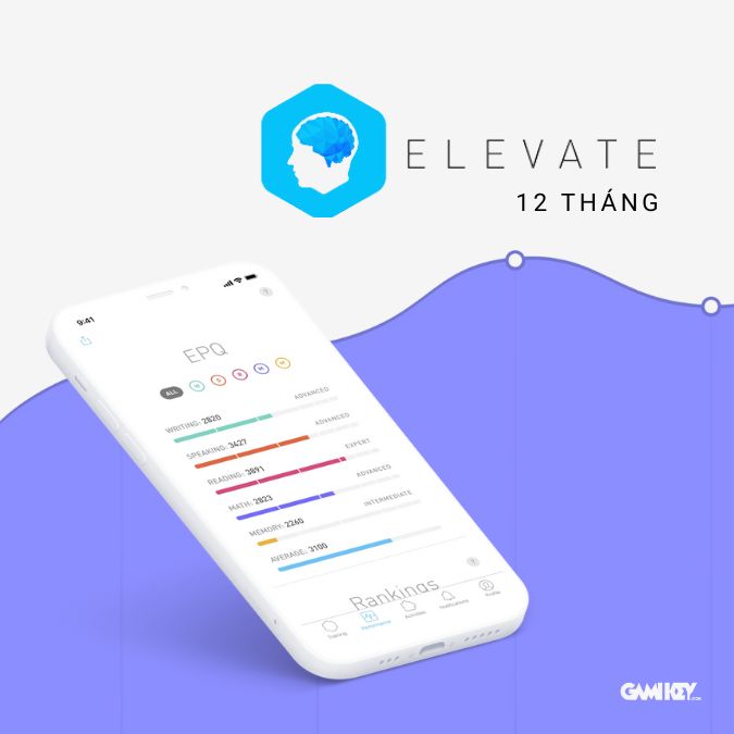 Elevate Pro Account (12 Months) — Brain Training & Smart Games