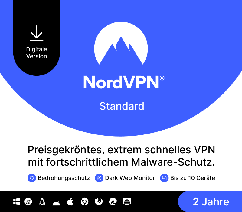NordVPN Standard DE Activation Key (2 Years / 10 Devices)