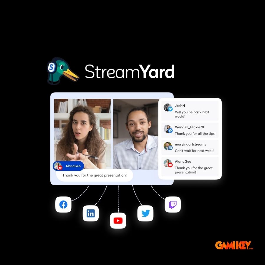 Official StreamYard Upgrade 1 month