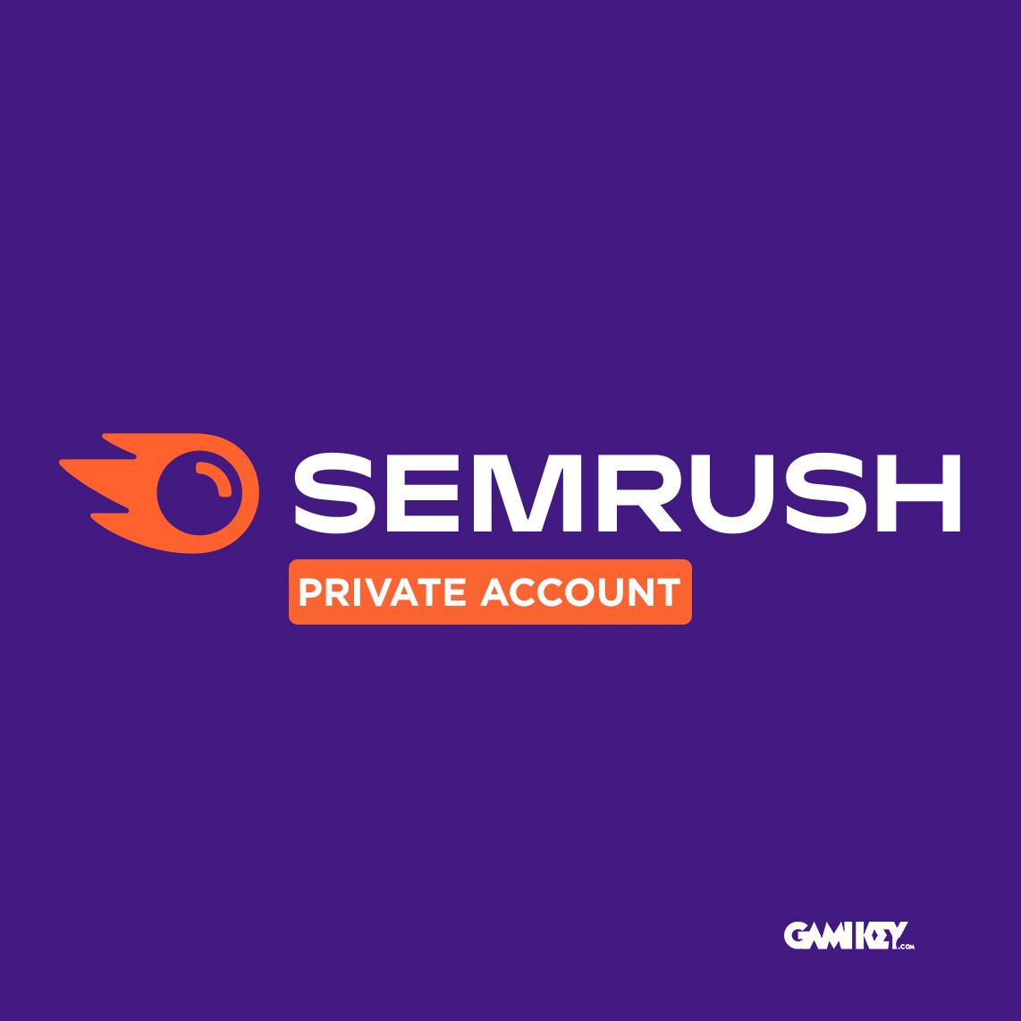 Semrush account (Private use) — SEO analysis tool