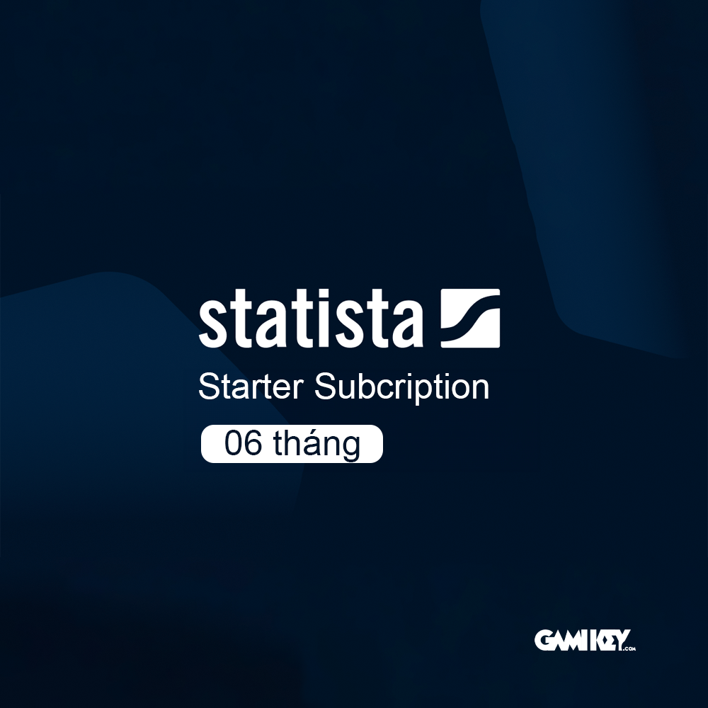 Statista Starter 6-month account
