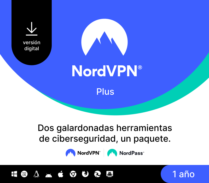 Key Kích Hoạt NordVPN Plus ES (1 Năm / 10 Thiết Bị)