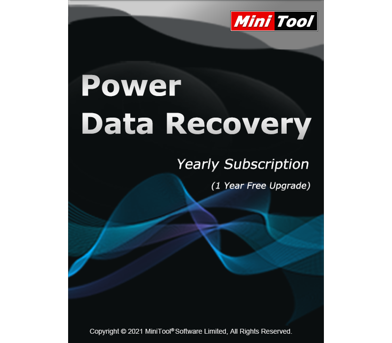 Bản quyền MiniTool Power Data Recovery 1 Năm (1 PC)